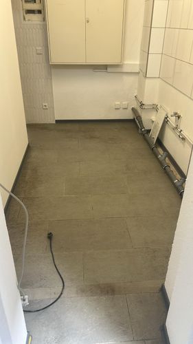 Estrichverlegung Wohnbereich