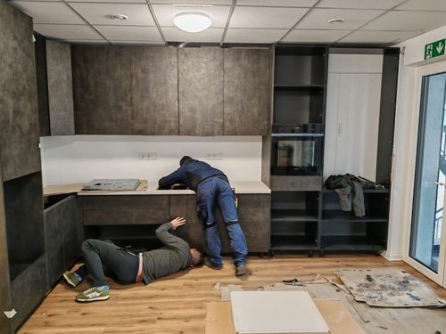 Kücheninstallation Montage